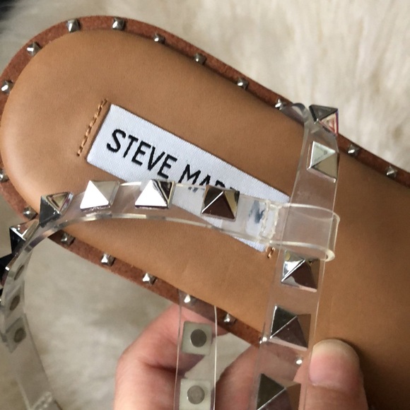 STEVE MADDEN Travel Rock Stud Gladiator Sandals - Picture 8 of 9